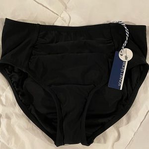 NWT rouched gathered swim bottom! New never worn full coverage bottoms.